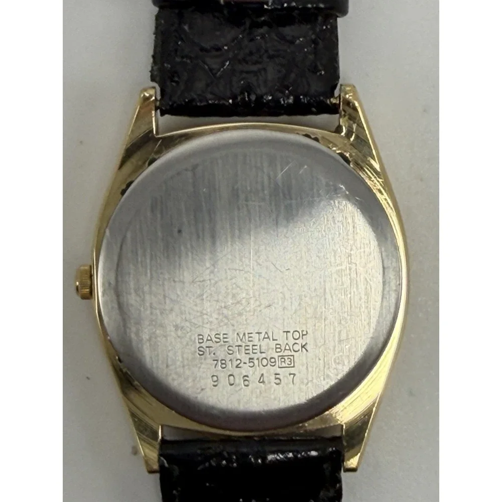 Seiko 7812-5109 New Battery Mens Watch 31MM 7.75